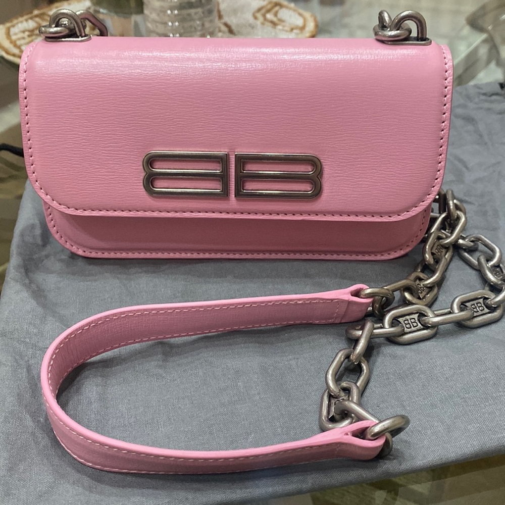 Balenciaga Ladies Candy Pink XS Gossip Bag.